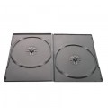 Obal na 2 DVD slim ierny HQ, 7 mm